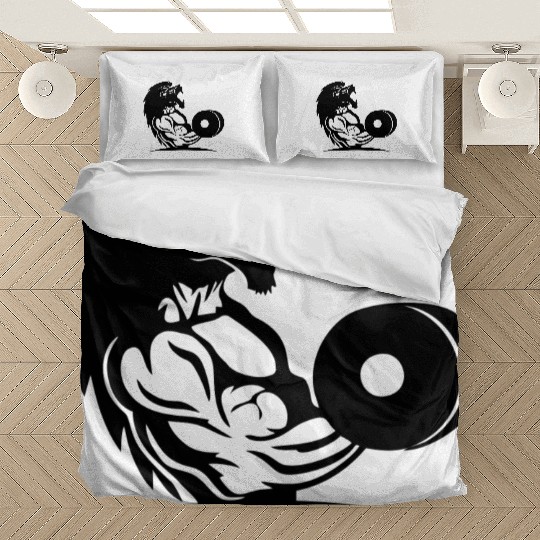 muscular lion Bedding Sets