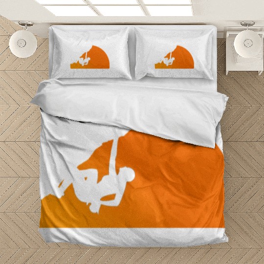 Climbing Sun - Climbing, Bouldering, Mountains, Gi Bedding Sets