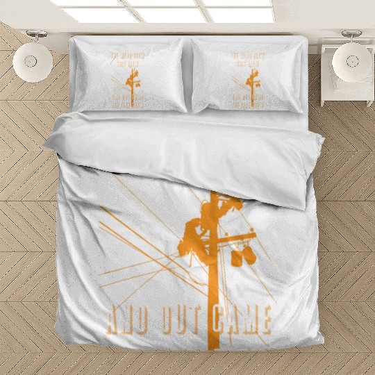 The Wind Blew Shit Flew Out Comes The Line Crew Bedding Sets