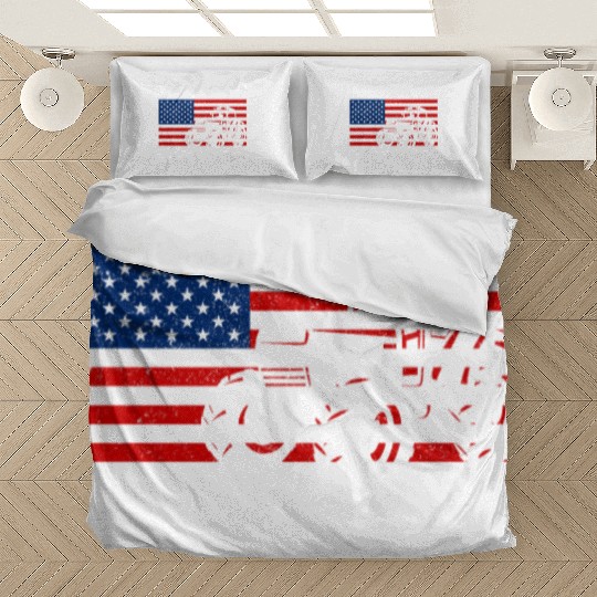 Proud American Farmer Design for Farmer Gifts for Bedding Sets