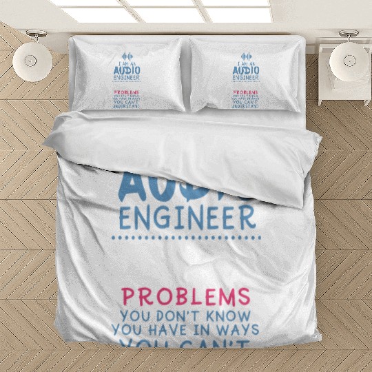 Funny Sound Engineer Quote Bedding Sets