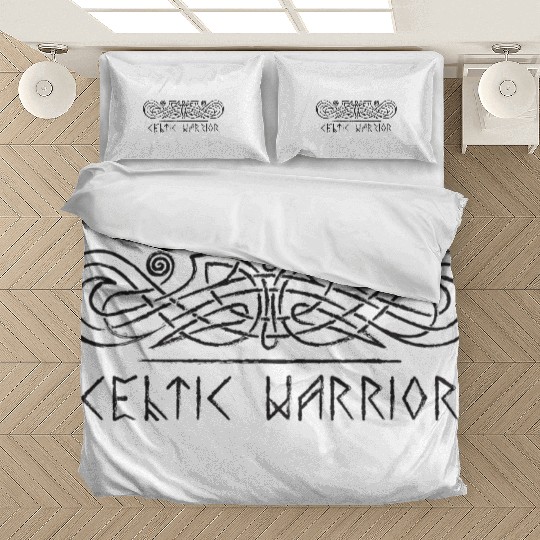 Celtic Warrior On Bright Bedding Sets