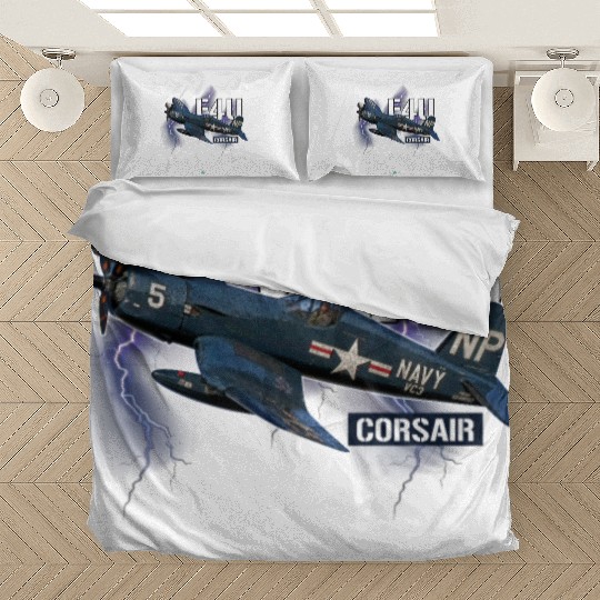 F4U Corsair WWII Aircraft Gift Bedding Sets