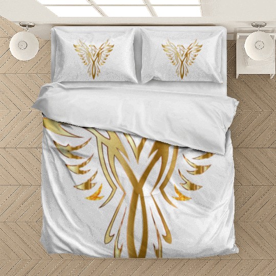 Golden Phoenix Bird Bedding Sets