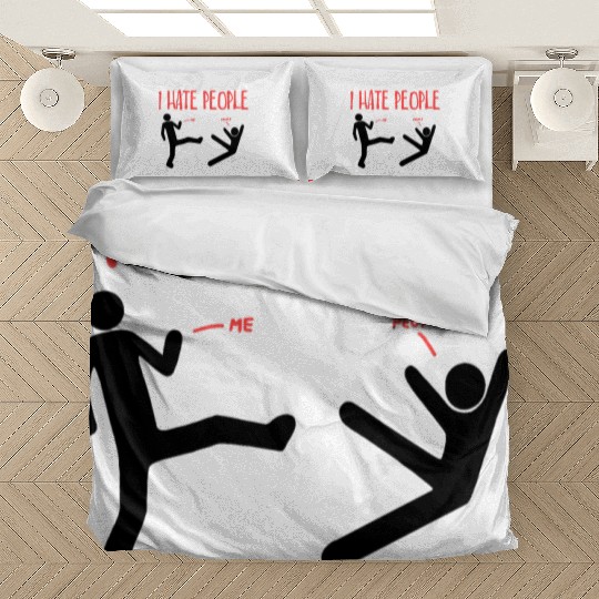 I Hate People Bedding Sets