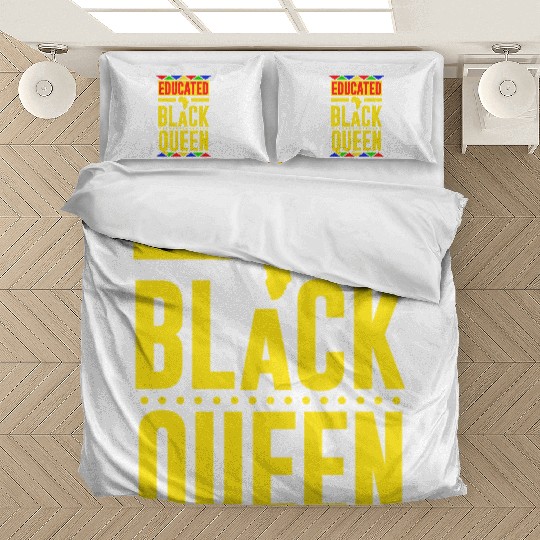 Educated Black Queen Bedding Sets