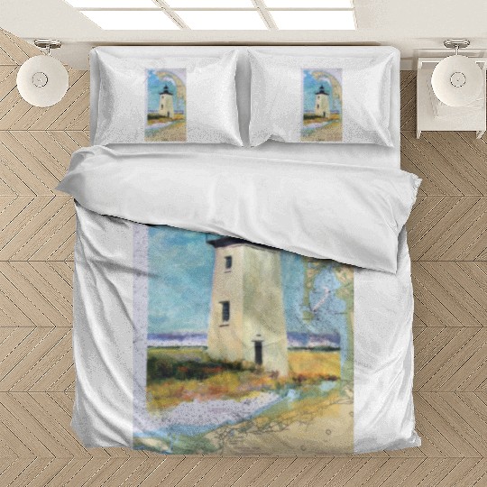 Long Point Light House Ptown Cape Cod Bedding Sets