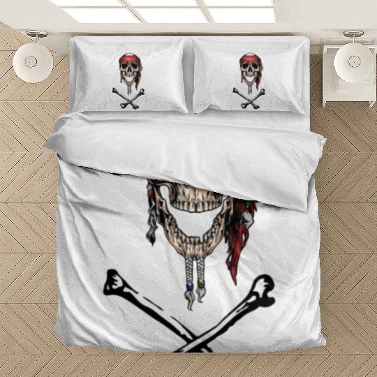 Pirate Skull and Crossbones Bedding Sets