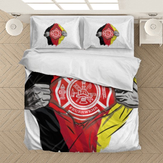 German Volunteer Fire Brigade Firefighter Bedding Sets