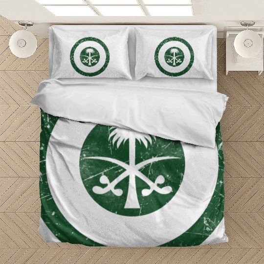 Saudi Arabia Air Force Flag Roundel Bedding Sets