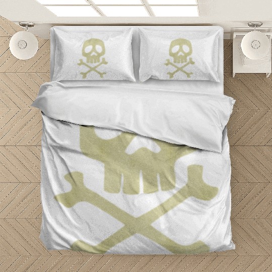 Misfits Style Captain Harlock Skull Crossbones Bedding Sets