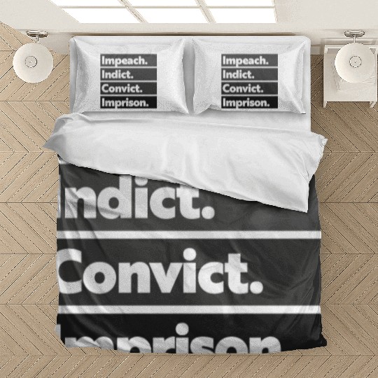 Trump Impeach, Anti Trump Protest Bedding Sets
