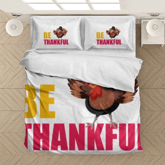 Be Thankful Thanksgiving Turkey Bedding Sets