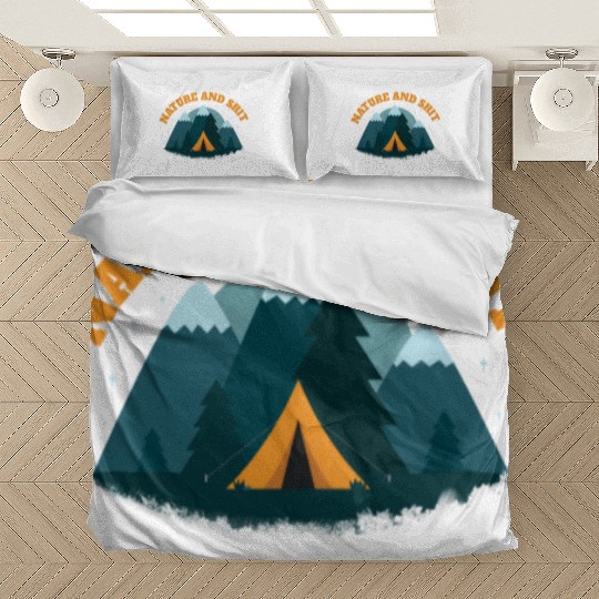 Nature and Shit Bedding Sets