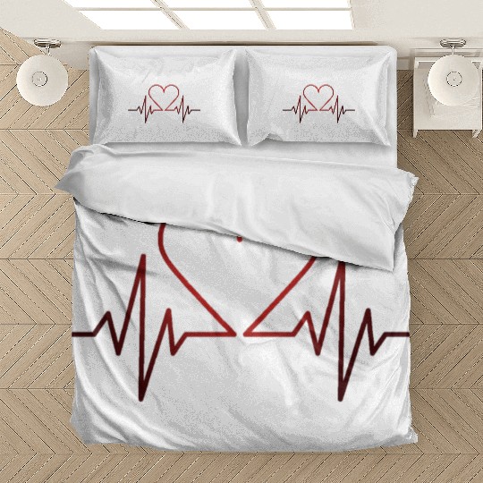 Heart Beat Bedding Sets