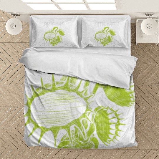 Carnivorous Plant Venus Fly Trap Lover Bite Me Bedding Sets