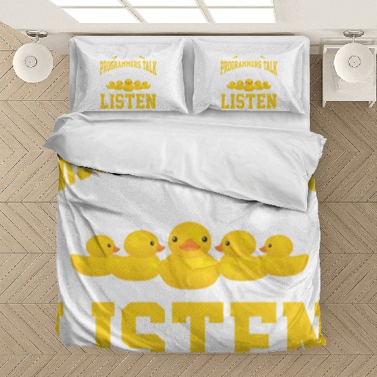 Computer Science Programmer Developer Rubber Duck Bedding Sets