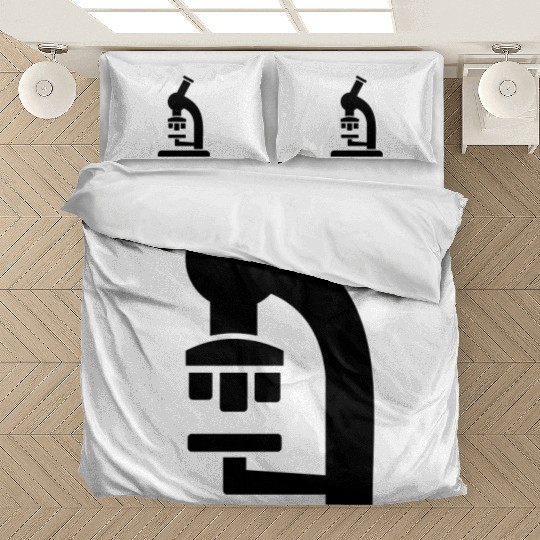 microscope teacher research laboratory school gift Bedding Sets