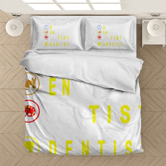 Doctor Engineer Artist Combine Dentist Bedding Sets