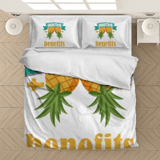 Pineapple Swinger Cheating Couple Swinging sx Bedding Sets
