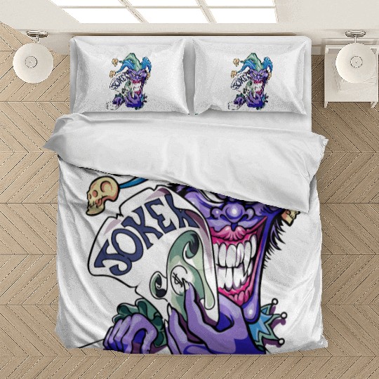 Joker with cards Bedding Sets