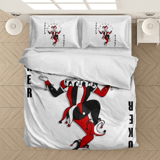 Joker Joggling Card Bedding Sets