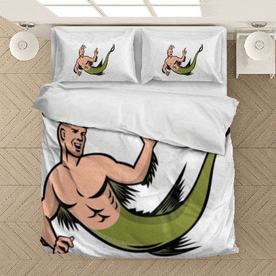 Sea Monkey Pointing Mascot Bedding Sets