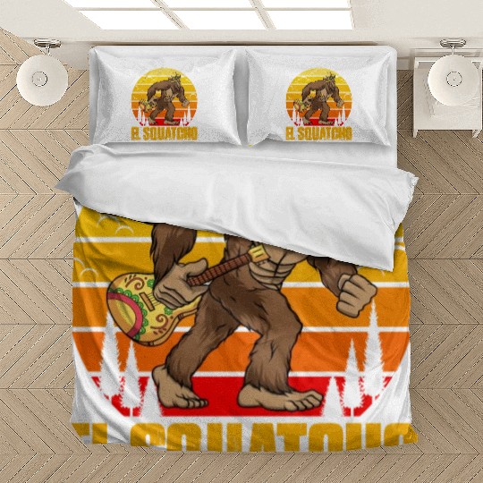 El Squatcho Mexican Sasquatch Bigfoot Bedding Sets
