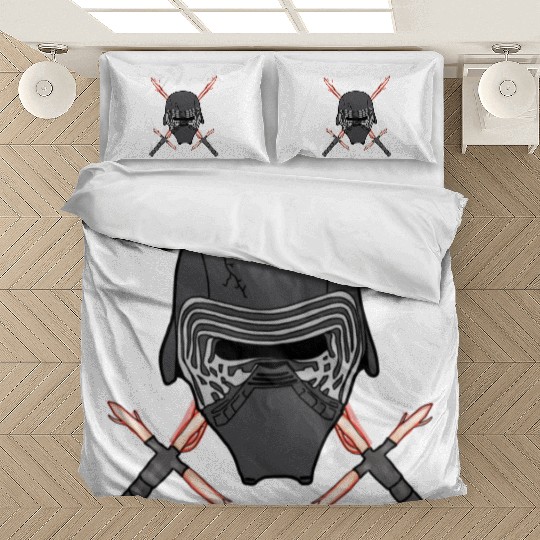 Kylo Ren mask lightsaber Star Wars Bedding Sets design