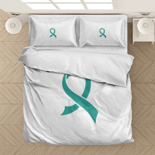 Heart beat- Ovarian Cancer Awareness Bedding Sets