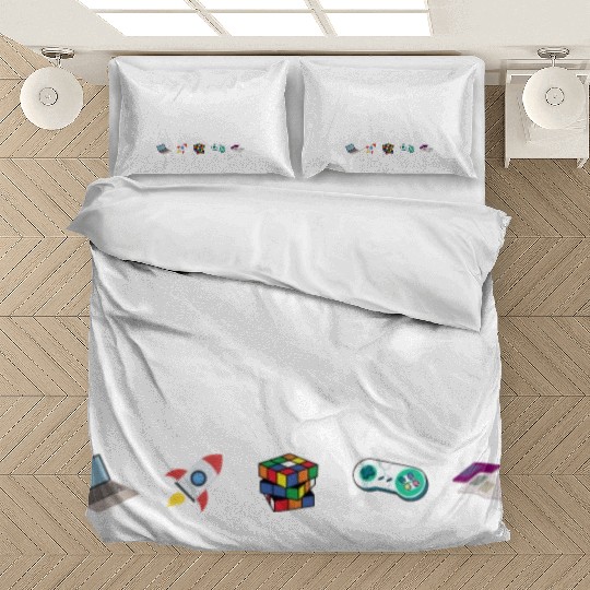 Nerdy - Nerd Squared - Nerd Loves Science, Gaming Bedding Sets