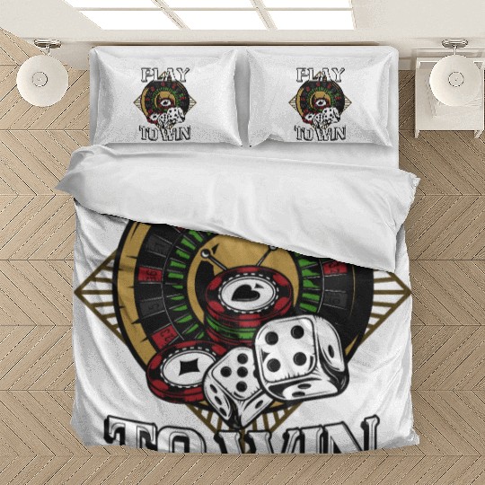 Play to Win Casino Player Bedding Sets