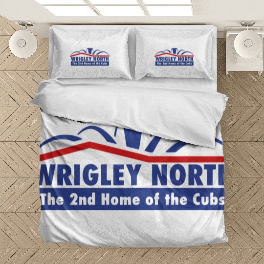 Wrigley North The Second Home of the Cubs Bedding Sets
