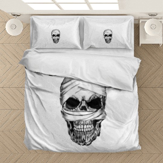 Death smiles at us only The Brave Smile Back Bedding Sets