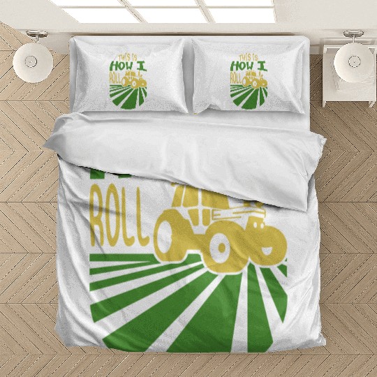 Tractor, This Is How I Roll, Bulldog Bedding Sets