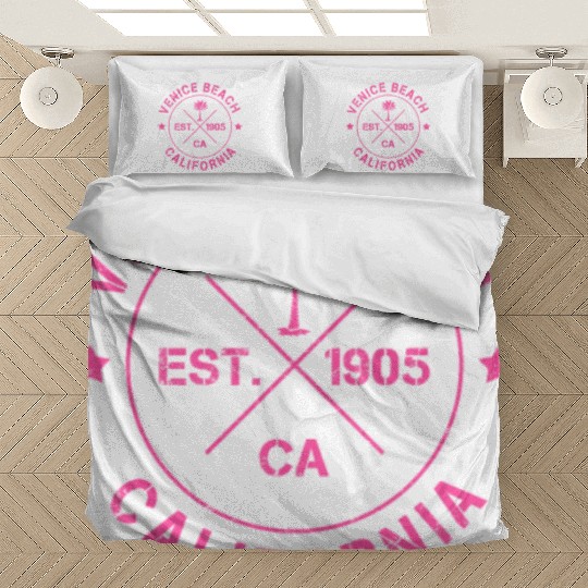 Venice Beach California Los Angeles USA Hollywood Bedding Sets