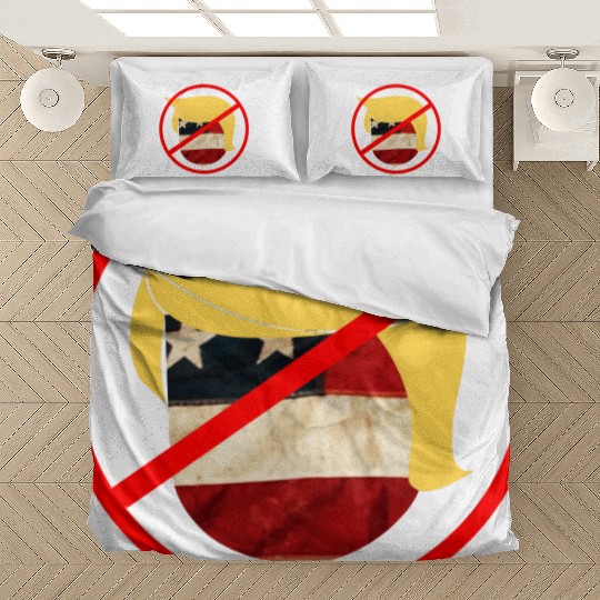 anti trump - dump trump 2020 Bedding Sets