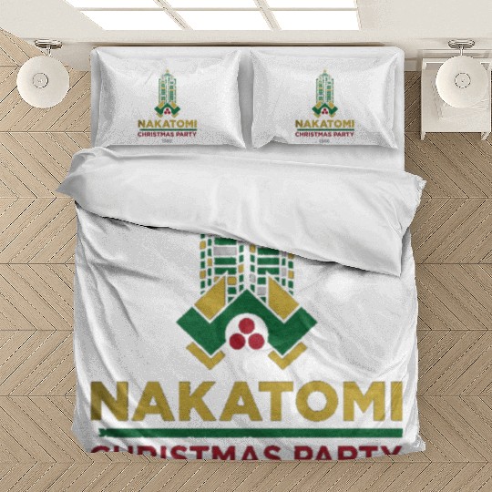 Die Hard Nakatomi Christmas Party 1988 Bedding Sets