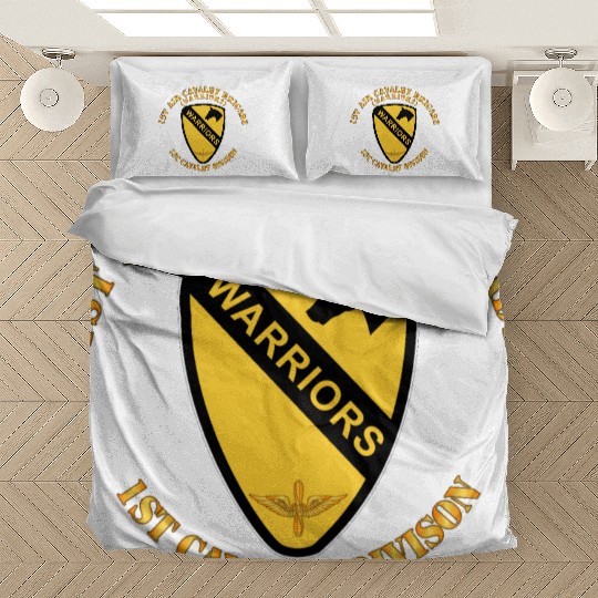 Army 1st Air Cavalry Bde Warriors 1st Cav Division Bedding Sets