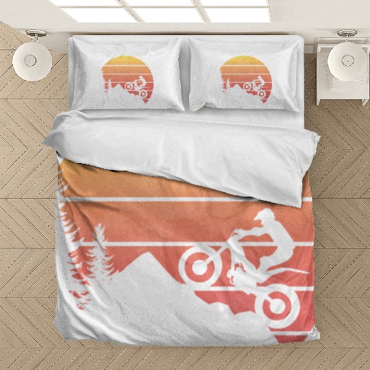 Trial Motorcycle Bedding Sets