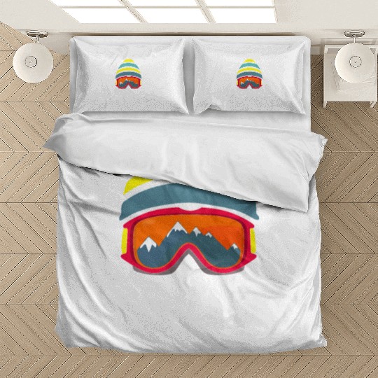 'I Love Big Dumps' Cool Snowboarding Skiing Gift Bedding Sets