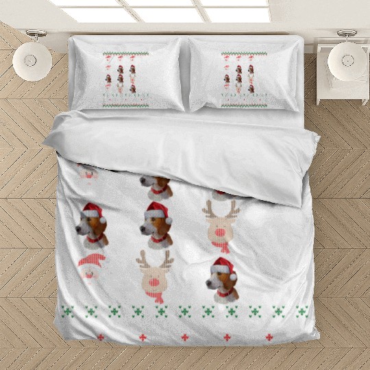 Math Teacher Christmas HARRIER Bedding Sets