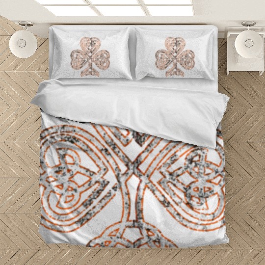 Celtic Knot Trinity Shamrock Irish Heritage Irelan Bedding Sets
