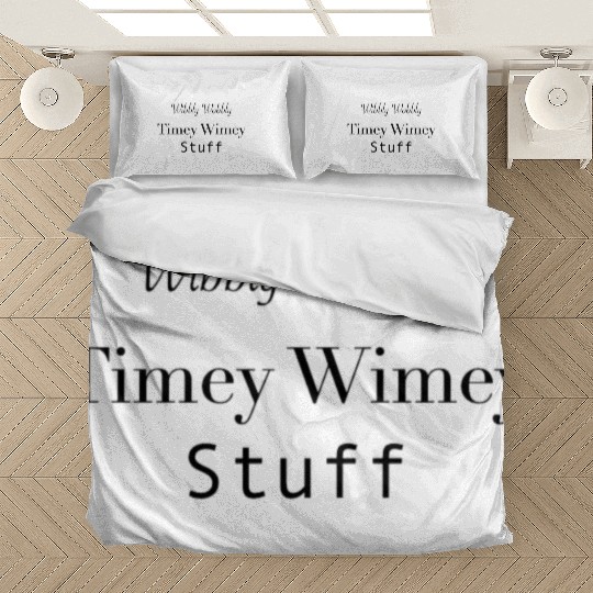 Wibbly Wobbly Timey Wimey Stuf | Doctor Who Bedding Sets