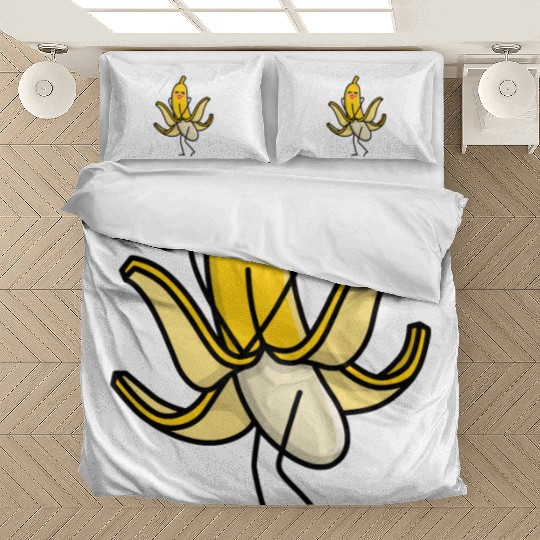 Marilyn, Monroe sexy banana blowing skirt up pun Bedding Sets