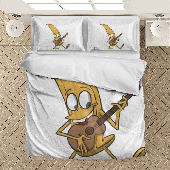 Banana plays the guitar Bedding Sets