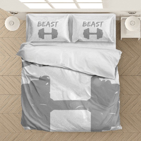 Beast Gym Logo Bedding Sets