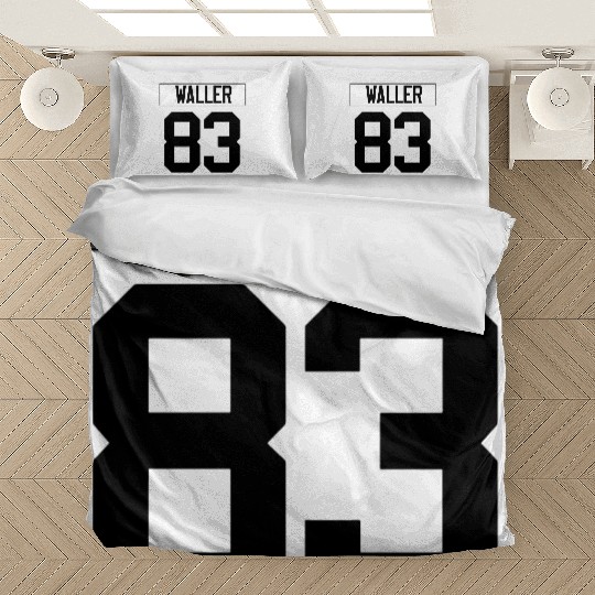 Just Waller 83 Raiders Bedding Sets