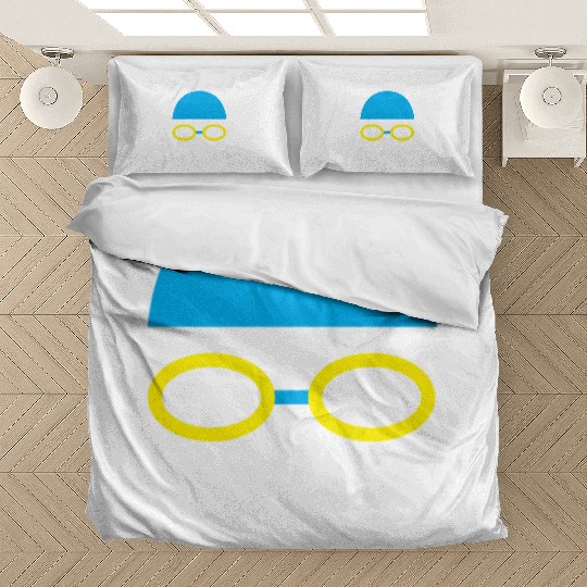 Funny Swimming Swimmer Swim Bedding Sets