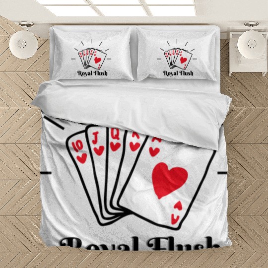 Royal Flush Poker Bedding Sets